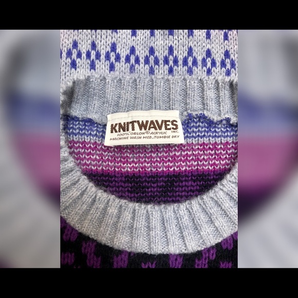 Vintage 1980’s Knitwave Sweater Vest - Picture 4 of 5